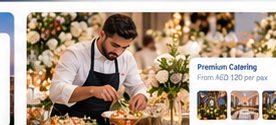 Catering and supplier preparations